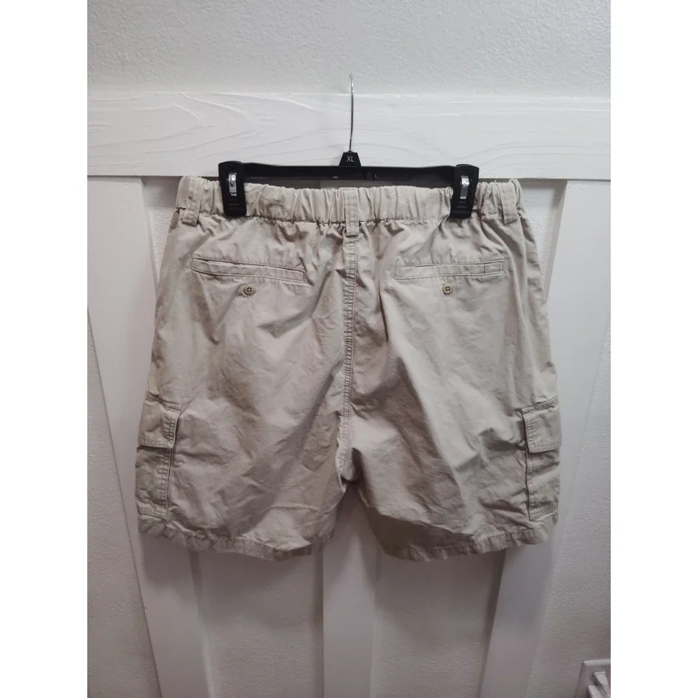 Tommy Bahama Mens XL Elastic Beige Cargo Relaxed 12